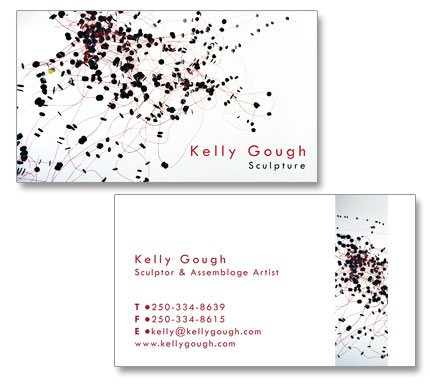 Kelly Gough Business card design image