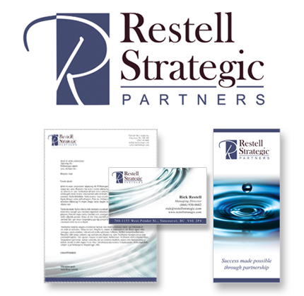 Restell strategic logo design vancouver