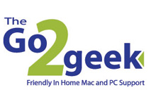 The go to geek logo design image