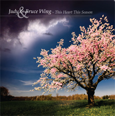 Judy and Bruce wing CD packaging design