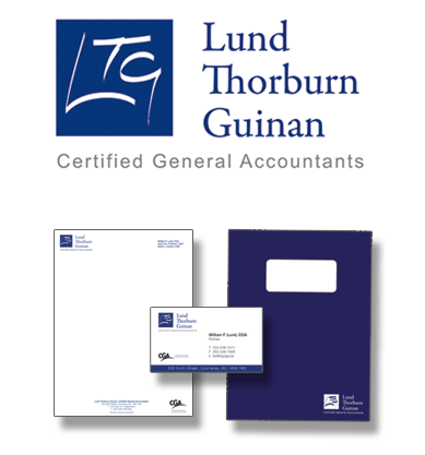 Lund Thorburn logo design