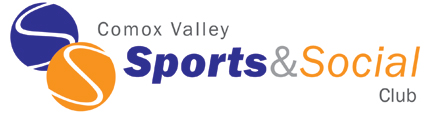 Comox Valley Sports and Social logo design image