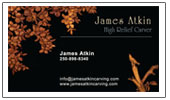 Link to james atkin business card design