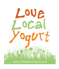 tree island yogurt t-shirt design