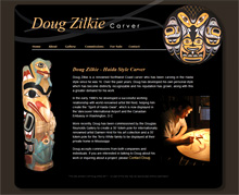 Doug Zlikie website design